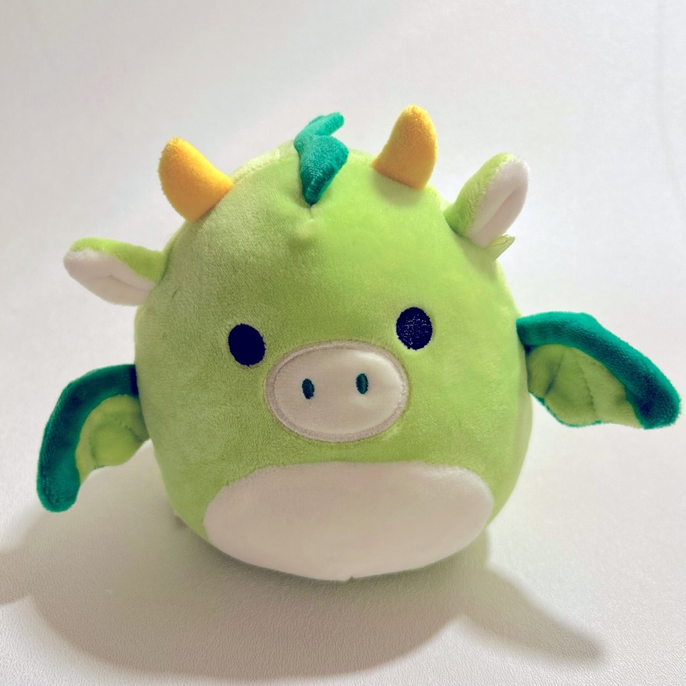 Green Dragon Squishmallow Plush Toy